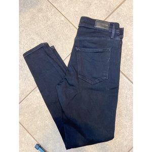 Black legging jeans